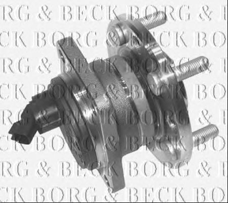BWK889 Borg&beck cubo de rueda trasero