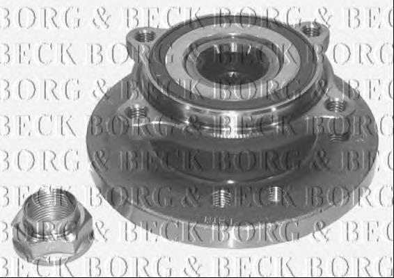 BWK891 Borg&beck cubo de rueda delantero