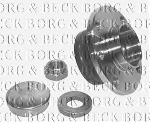 BWK900 Borg&beck cubo de rueda trasero