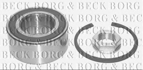BWK893 Borg&beck cojinete de rueda delantero