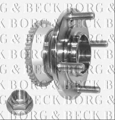 BWK869 Borg&beck cojinete de rueda trasero