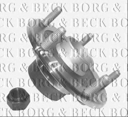 BWK863 Borg&beck cubo de rueda trasero