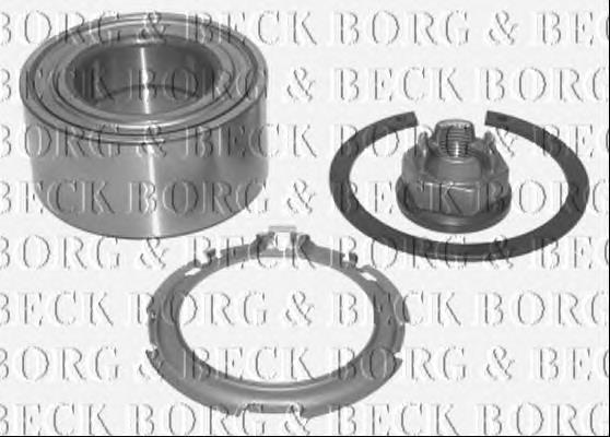 BWK881 Borg&beck cojinete de rueda delantero