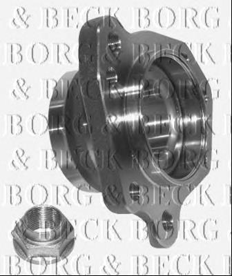 BWK872 Borg&beck cojinete de rueda trasero
