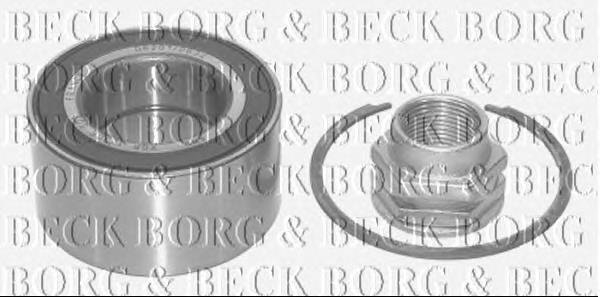 BWK739 Borg&beck cojinete de rueda delantero