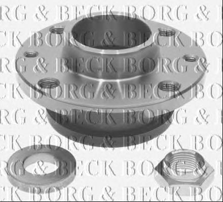 BWK740 Borg&beck cubo de rueda trasero