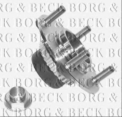 BWK758 Borg&beck cubo de rueda trasero