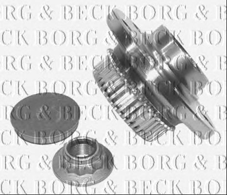BWK720 Borg&beck cubo de rueda trasero