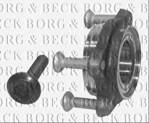 BWK723 Borg&beck cojinete de rueda delantero/trasero