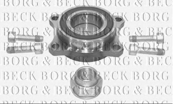 BWK716 Borg&beck cojinete de rueda delantero