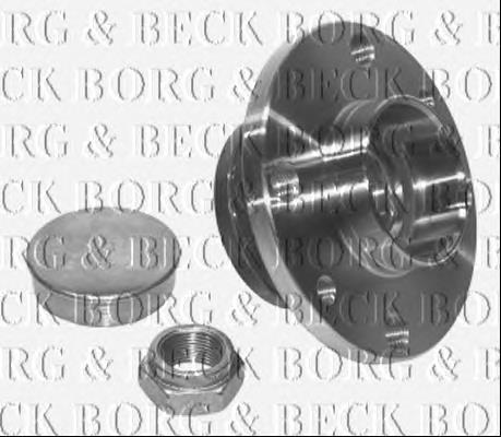BWK715 Borg&beck cubo de rueda trasero