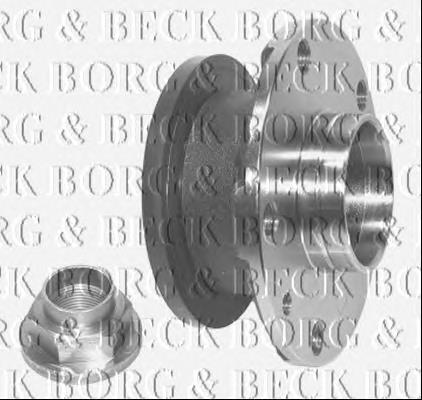 BWK718 Borg&beck cubo de rueda trasero