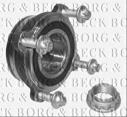 BWK732 Borg&beck cojinete de rueda trasero