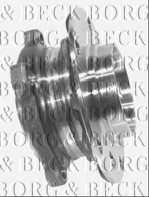 BWK731 Borg&beck cubo de rueda delantero