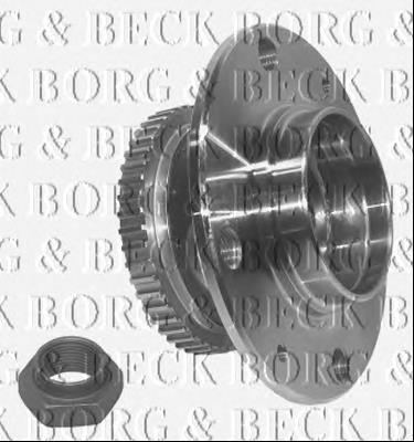 BWK726 Borg&beck cubo de rueda trasero