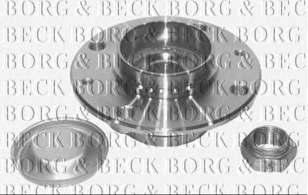 Cubo de rueda trasero BWK727 Borg&beck