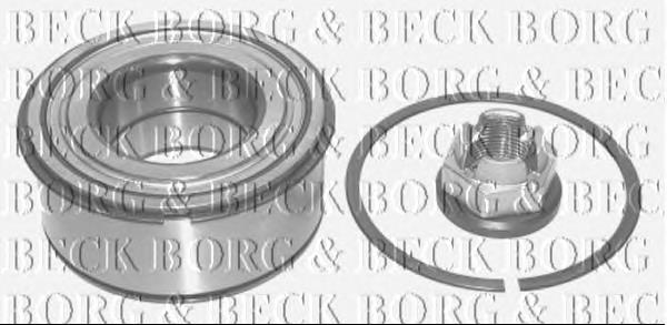 BWK792 Borg&beck cojinete de rueda delantero