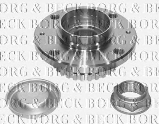 BWK789 Borg&beck cubo de rueda trasero