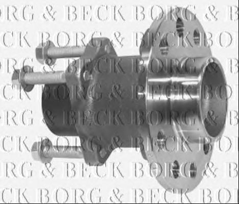 BWK807 Borg&beck cubo de rueda trasero