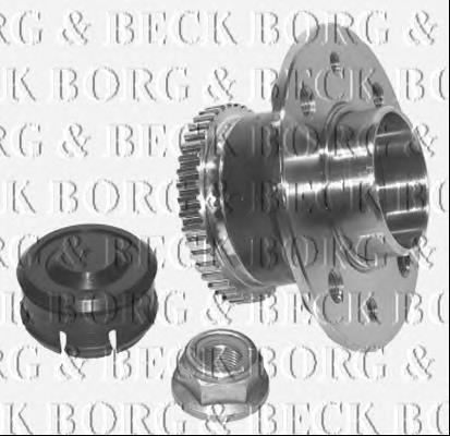 BWK797 Borg&beck cubo de rueda trasero