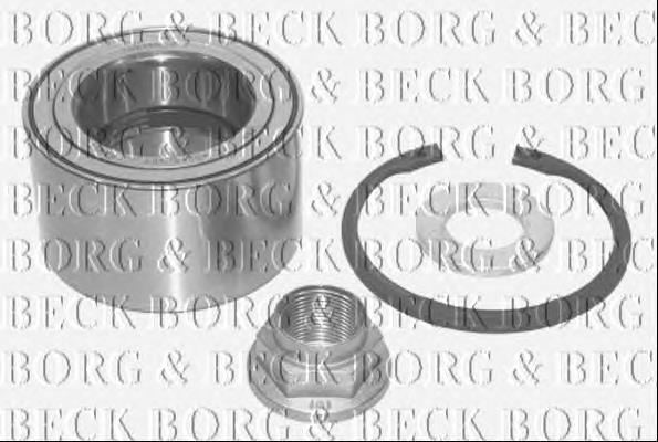 BWK799 Borg&beck cojinete de rueda delantero