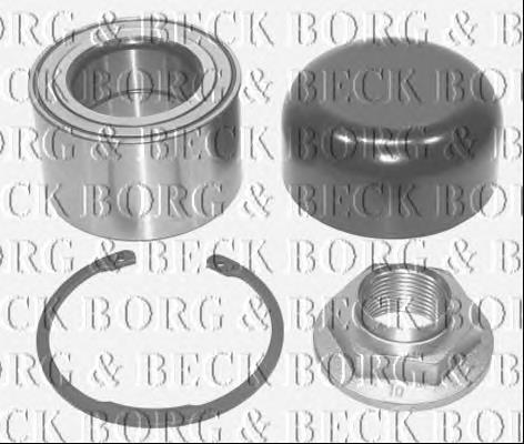 BWK800 Borg&beck cojinete de rueda trasero