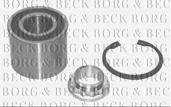 BWK779 Borg&beck cojinete de rueda trasero