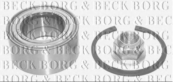 BWK783 Borg&beck cojinete de rueda delantero/trasero