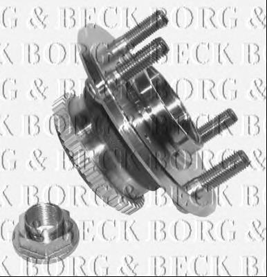 BWK933 Borg&beck cubo de rueda trasero