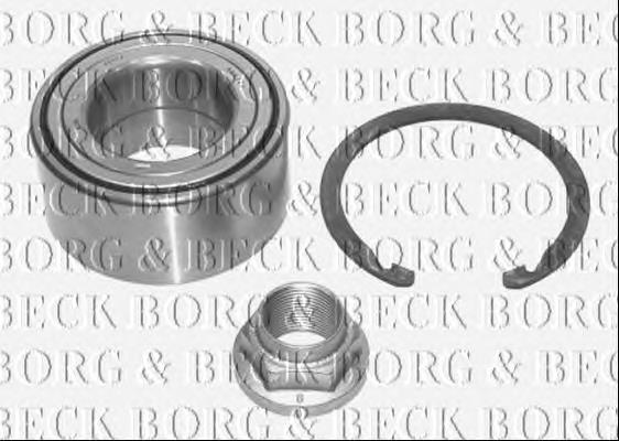 BWK935 Borg&beck cojinete de rueda delantero