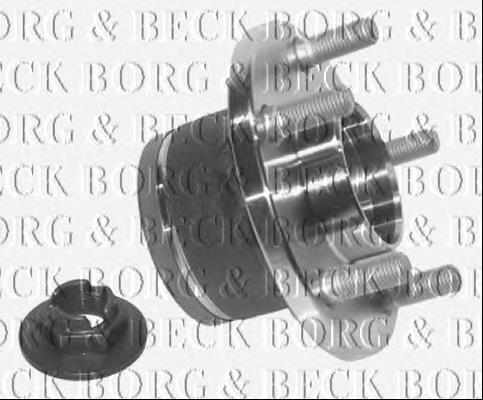 BWK951 Borg&beck cubo de rueda trasero