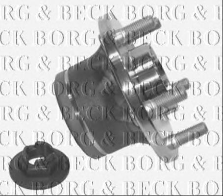 BWK952 Borg&beck cubo de rueda trasero