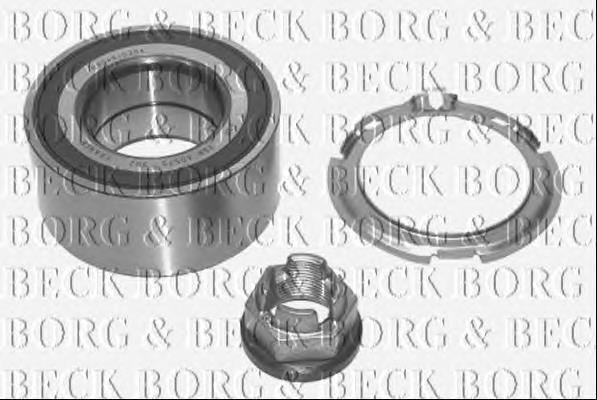 BWK910 Borg&beck cojinete de rueda delantero