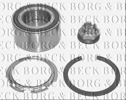 BWK914 Borg&beck cojinete de rueda delantero