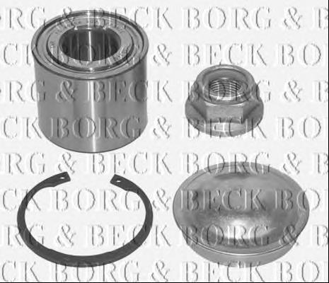 BWK915 Borg&beck cojinete de rueda trasero