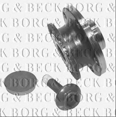 BWK906 Borg&beck cubo de rueda trasero