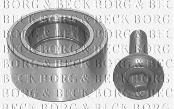 BWK907 Borg&beck cojinete de rueda trasero