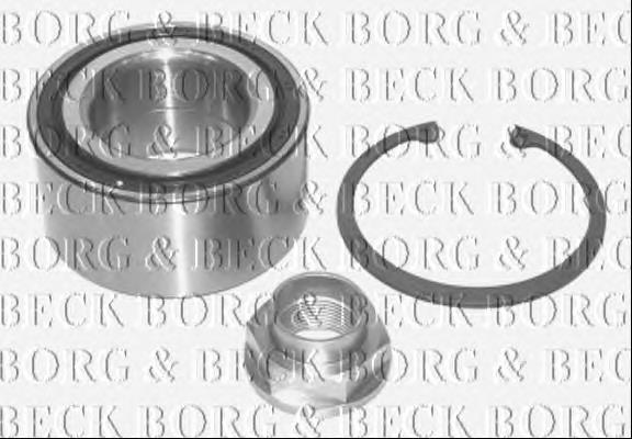 BWK926 Borg&beck cojinete de rueda delantero