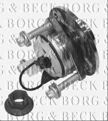 BWK976 Borg&beck cubo de rueda delantero