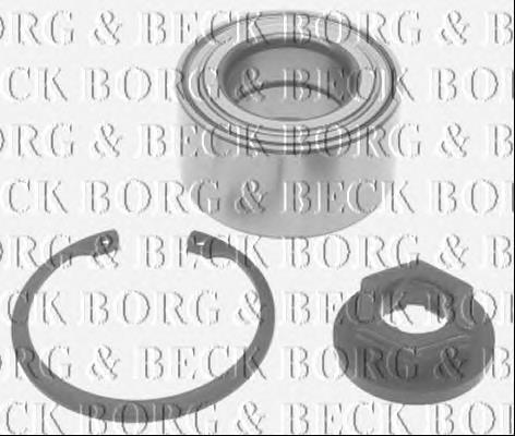 Cojinete de rueda delantero BWK993 Borg&beck