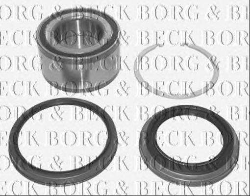 BWK962 Borg&beck cojinete de rueda delantero