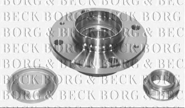 BWK953 Borg&beck cubo de rueda trasero
