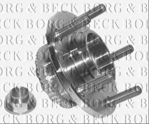 BWK957 Borg&beck cubo de rueda trasero
