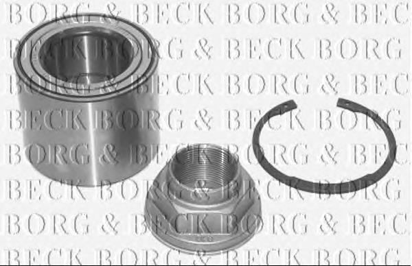 BWK969 Borg&beck cojinete de rueda trasero