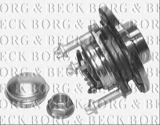 BWK973 Borg&beck cubo de rueda delantero