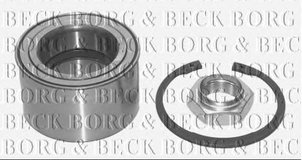 BWK967 Borg&beck cojinete de rueda delantero