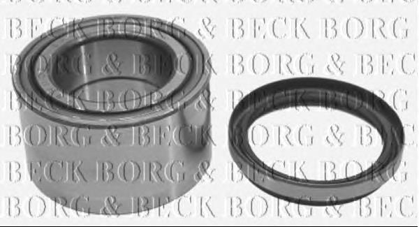 BWK408 Borg&beck cojinete de rueda trasero