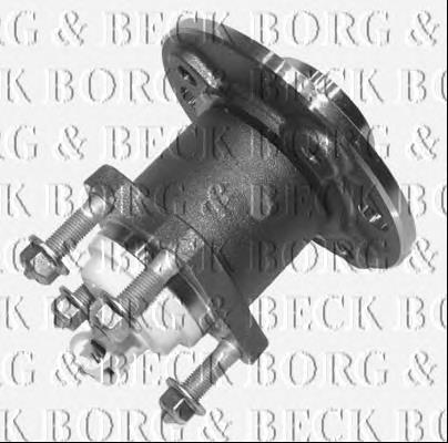 BWK411 Borg&beck cubo de rueda trasero