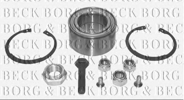 BWK419 Borg&beck cojinete de rueda delantero