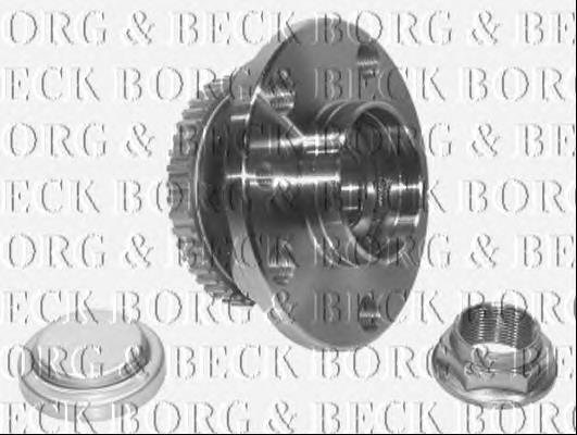 BWK487 Borg&beck cubo de rueda trasero